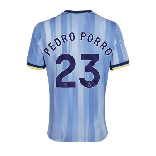 Pánský Fotbalový dres Tottenham Hotspur Pedro Porro #23 2024-25 Venkovní Krátký Rukáv